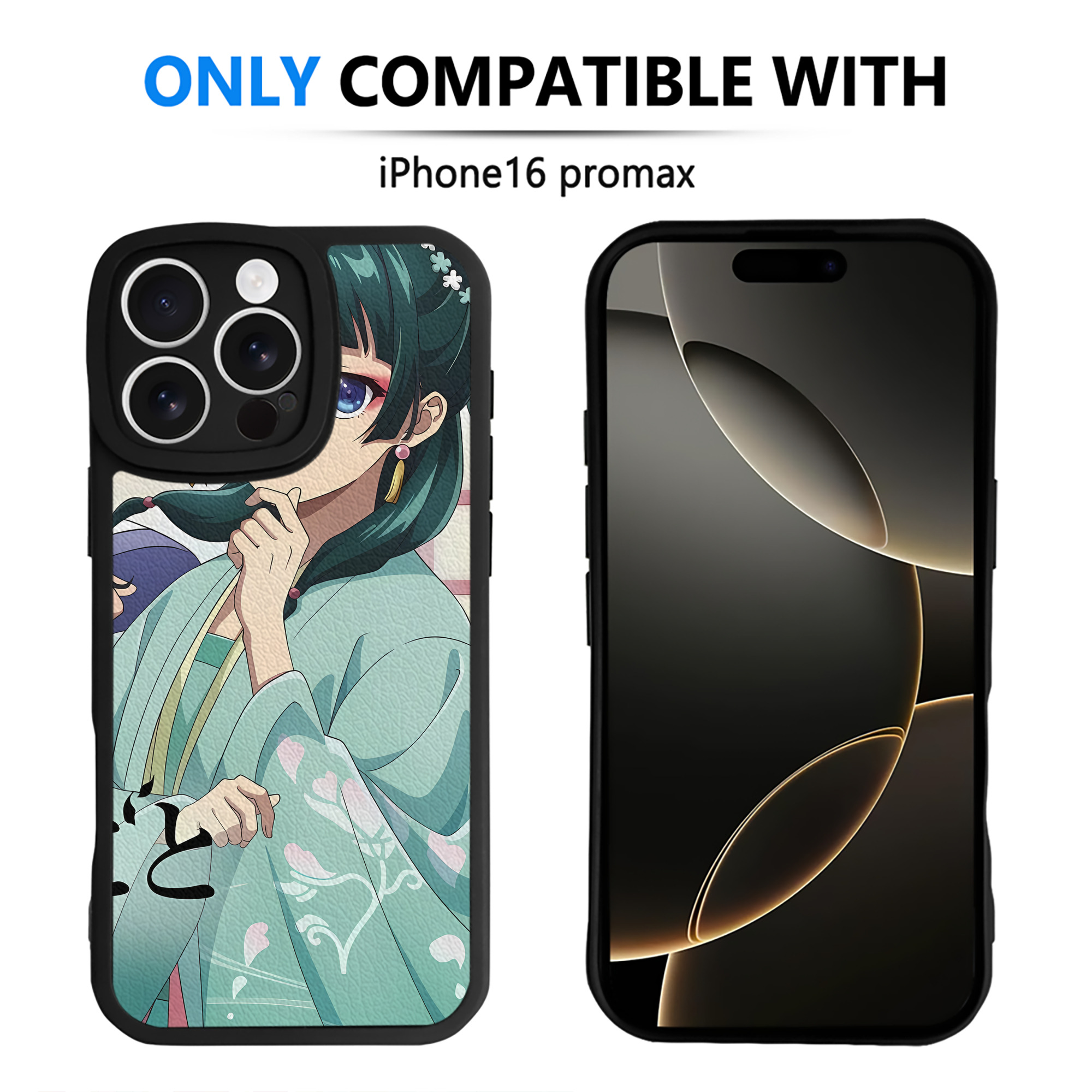 薬屋のひとりごと The Apothecary Diaries 【iPhone 16シリーズ対応】シリコンスマホケース（レザー調） 材質：シリコン